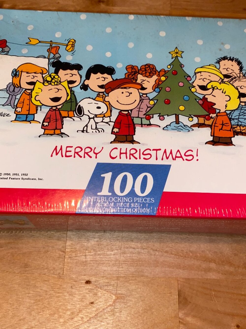 Hallmark Springbok Peanuts Jigsaw Puzzle Merry Christmas Charlie Brown. Sealed